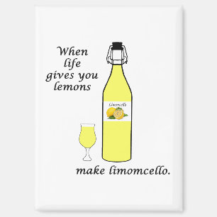 Citroenen tot Limoncello Magneet