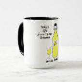 Citroenen tot Limoncello Mok (Voorkant links)