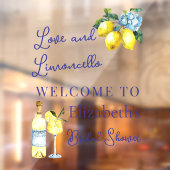 Citroenen Vrijgezellenfeest Mirror Welkomstbord De Raamsticker (Vel 2)