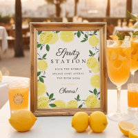 Citroengeel Citrus Aperol Spritz Stationsnaam