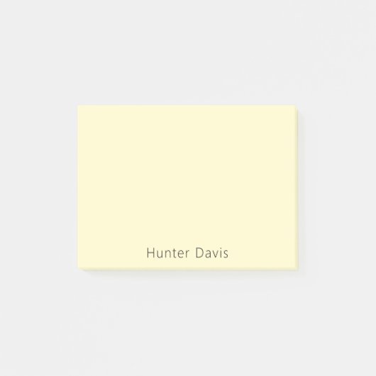 Citroengeel Post-it® Notes (Voorkant)