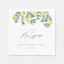 Citroengek vond haar hoofdprijs Bruidsuitnodiging 