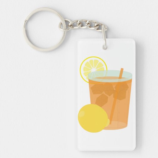 citroenijsthee sleutelhanger (Voorkant)