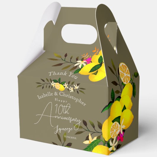 Citroenknijp Jubileum Bedankt Bedankdoosjes (Voorkant)