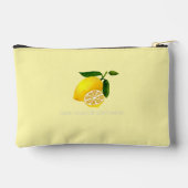 Citroenmonogram geel etui (Achterkant)
