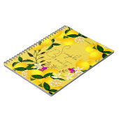 Citroenmosterd Notitieboek (Linkerzijde)