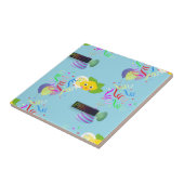 citroenpartij tegeltje (Zijkant)