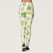 citroenpatroon leggings (Achterkant)