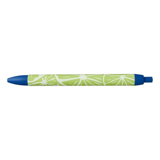 Citroenpatroon Zwarte Inkt Pen (Voorkant)