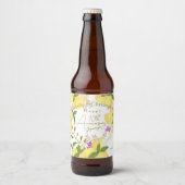 Citroensap bier etiket (Voorkant)