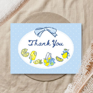 Citroensap Pers Je Baby Shower Bedankkaart