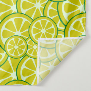 Citroenschijfje Citrusfruit Kunst Gele Limoen Citr Wandkleed