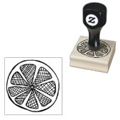 Citroenschijfstempel Rubberstempel (Gestempeld)