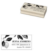 citroenseizoen | Gepersonaliseerd adres Rubberstempel (Gestempeld)