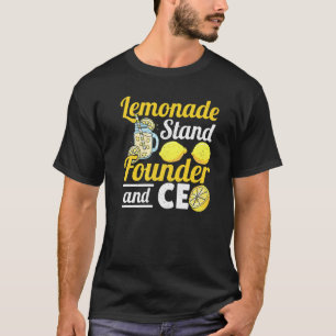 Citroenstand oprichter en Ceo voor lemon Juice Sel T-shirt