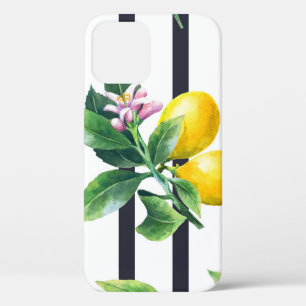 Citroentak: Citrus Waterverf Bliss iPhone 12 Hoesje