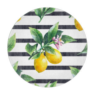 Citroentak: Citrus Waterverf Bliss Snijplank
