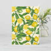 Citroentakken in groen en geel (Staand voorkant)