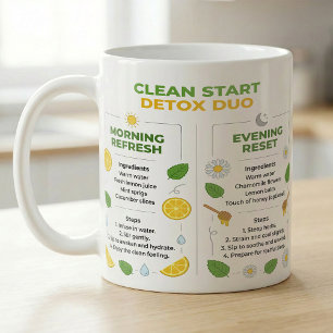 Citroenthee Reset Duo Ochtend & Avond Recept Koffiemok