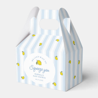 Citroentje Baby Shower Geslacht Neutraal Bedankdoosjes