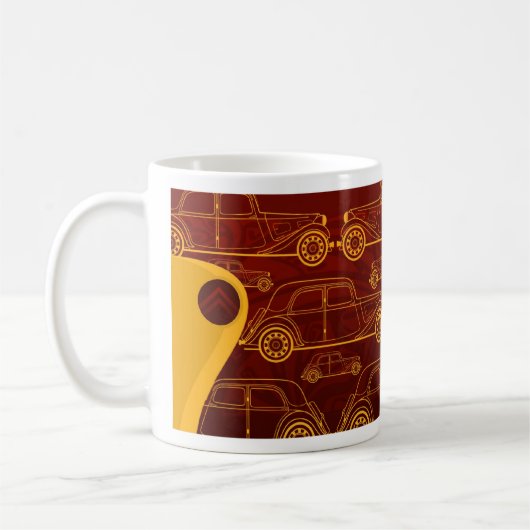 Citroentractie Avant geïllustreerde Mok (Links)