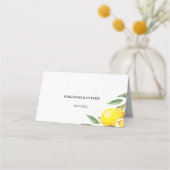 Citroentuin bloemenchique huwelijkstafel (Achterkant)