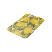 Citroentuin: eindeloos behang badmat (Gekanteld)