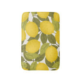 Citroentuin: eindeloos behang badmat (Voorkant Verticaal)