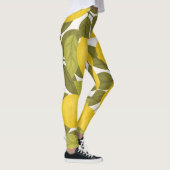 Citroentuin: eindeloos behang leggings (Rechts)