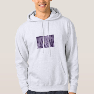 Citroenvlinder op een Paars Lavendelveld Hoodie