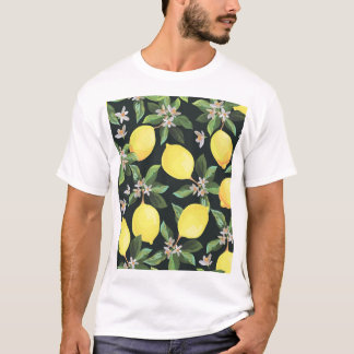Citroenvrucht: naadloos patroonontwerp t-shirt