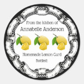 Citroenwrongel Label Personaliseren (Voorkant)