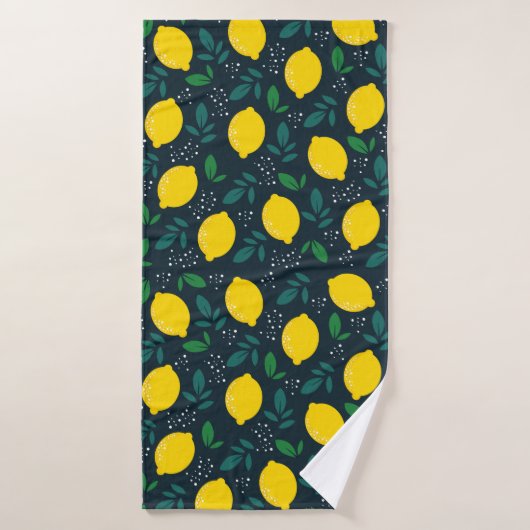 Citron (Serviette de bain)