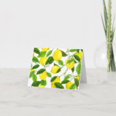 Citron à l'aquarelle (Devant)