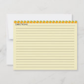 Citron | Agrumes | Carte de recette de Fête des ma (Dos)