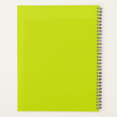 Citron amer (couleur solide) (Dos)