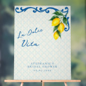 Citron Bleu La Dolce Vita Italienne Inspiré Bridal (Neutre)