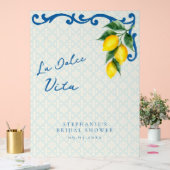 Citron Bleu La Dolce Vita Italienne Inspiré Bridal (Mariage)