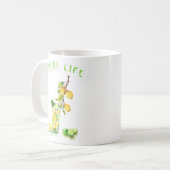 Citron Boire citron Mug Cadeau - Texte personnalis (Devant gauche)