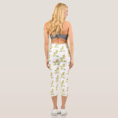 Citron Capri Leggings Jus Cool Boire la fête d'été (Verso)