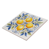 Citron, carreaux bleus, Carreaux siciliens, Carrea (Côté)