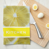 Citron citrons Serviettes de cuisine (Quart Plié)