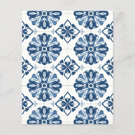 Citron Citrus Positano Menu Mariage italien (Dos)