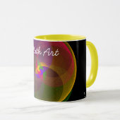 Citron Citrus Smoothie Coffee Mug (Devant droit)