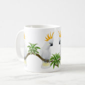 Citron Crested la tasse de cacatoès (Devant gauche)