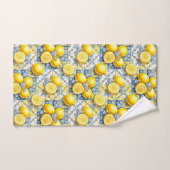 Citron de luxe d'Amalfi Diamants Méditerranée (Serviette à main)