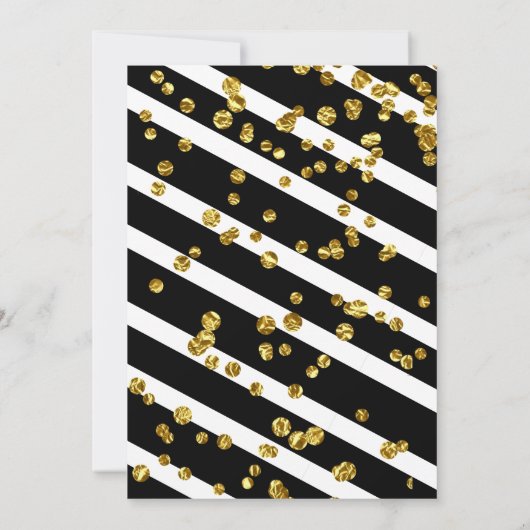 Citron Décoré Élégant Invitation Douche nuptiale (Dos)