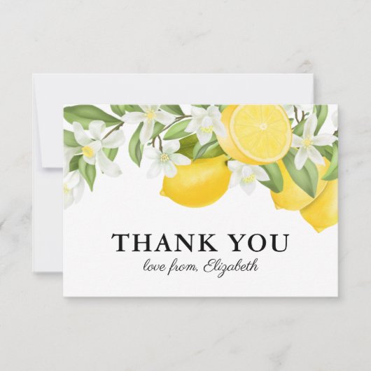 Citron d'été Merci (Devant)