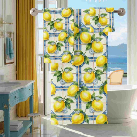 Citron Diamants Art Déco Luxe 