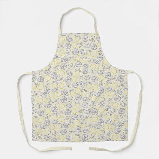 Citron Doodle Pattern Schort (Voorkant)